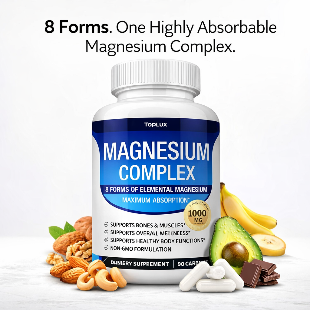 Feeling Overwhelmed? How Magnesium Glycinate Supports Stress & Anxiety Relief