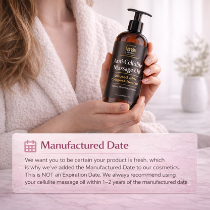 Hydrating body oil for smoother skin texture and daily use